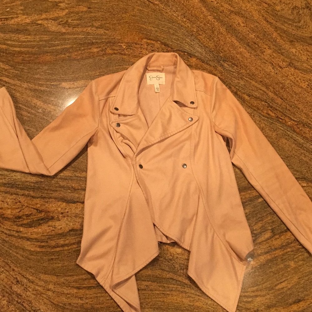 Jessica Simpson faux leather jacket